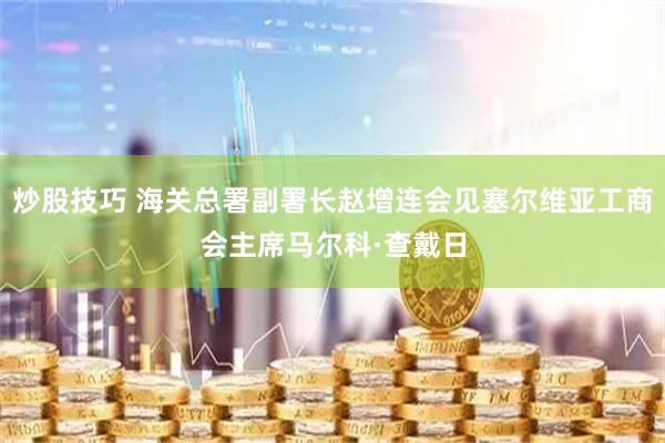 炒股技巧 海关总署副署长赵增连会见塞尔维亚工商会主席马尔科·查戴日